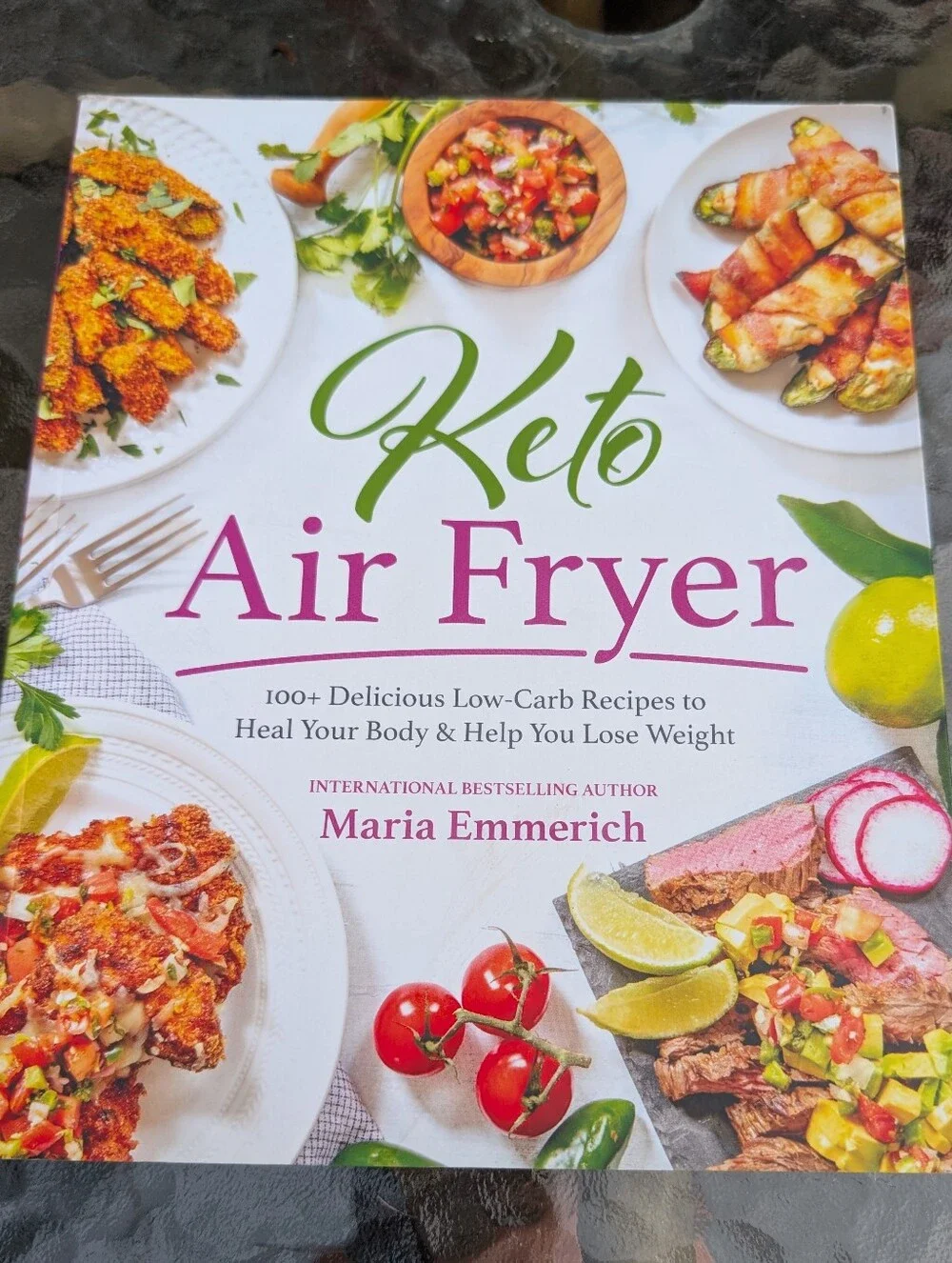MARIA EMMERICH Keto Air Fryer Cookbook Low Carb